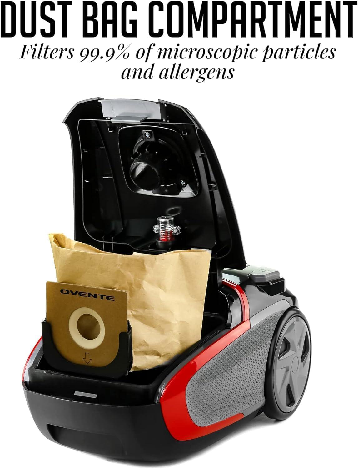 Ovente Canister Vacuum