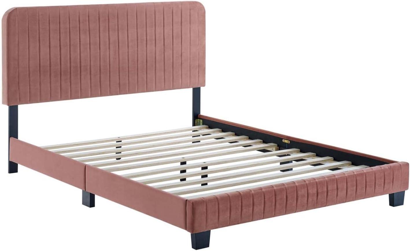 Celine Upholstered Standard Bed