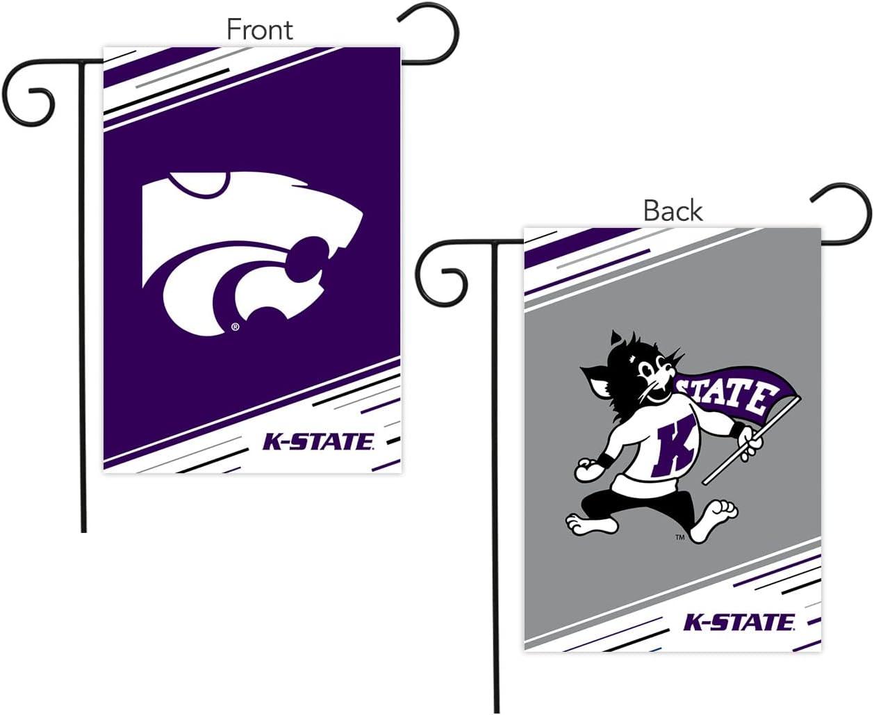 Kansas State University NCAA Licensed Double-Sided Garden Flag 12" x 18" Briarwood Lane