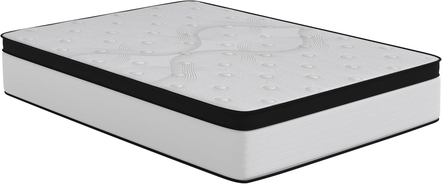 Full Extra Firm Hybrid Mattress with Pocket Spring Core and Knit Fabric Top