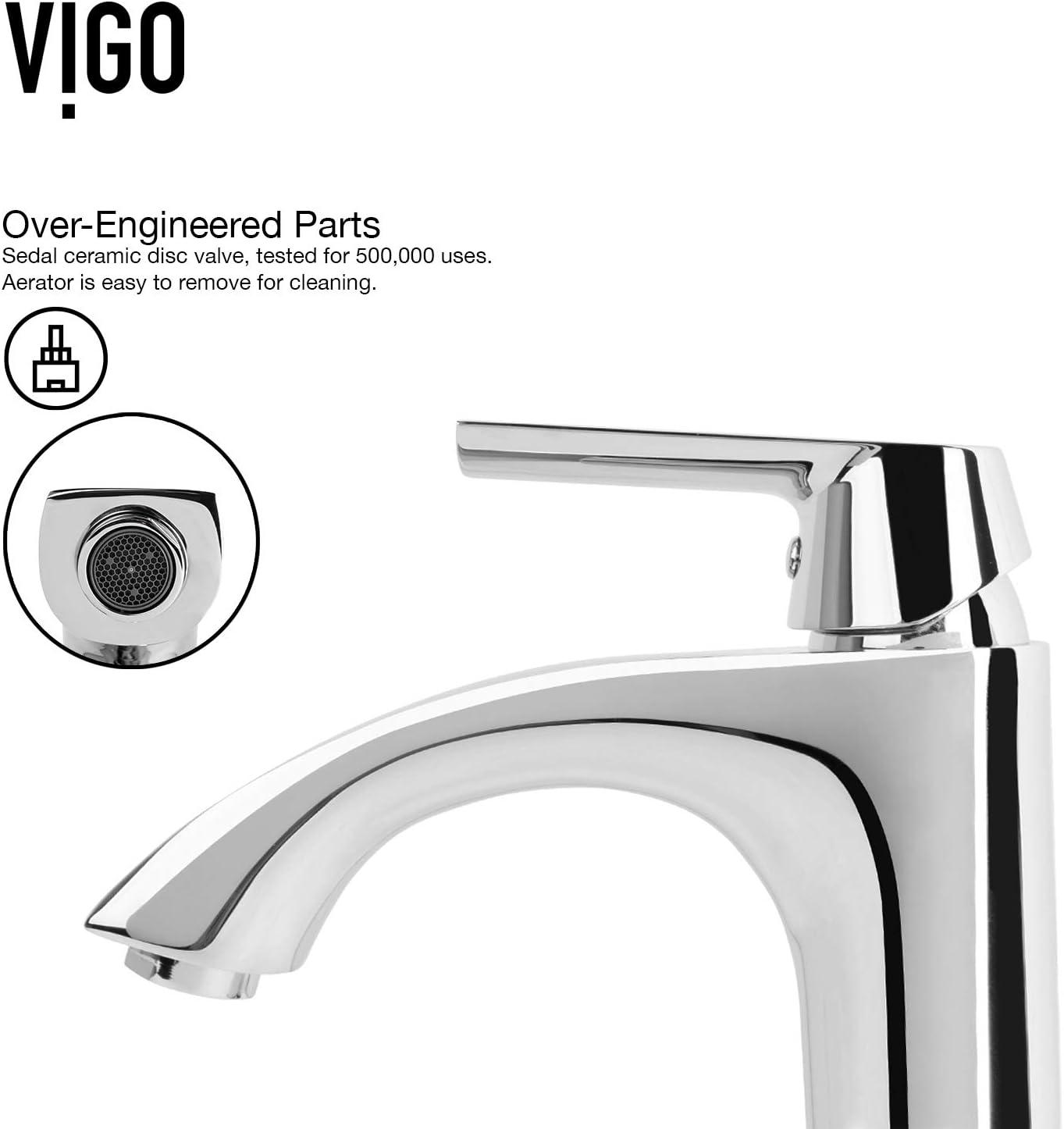 Linus 10 5/8" Black and Chrome Modern Vessel Sink Faucet