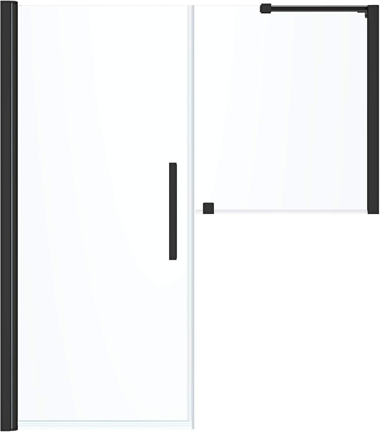 Endless Pasadena 59.8'' W 72.01'' H Frameless Rectangle Reversible Shower Kit