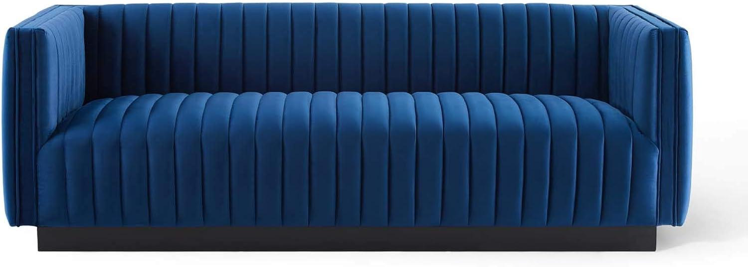 Modway Conjure Channel Tufted Velvet Sofa