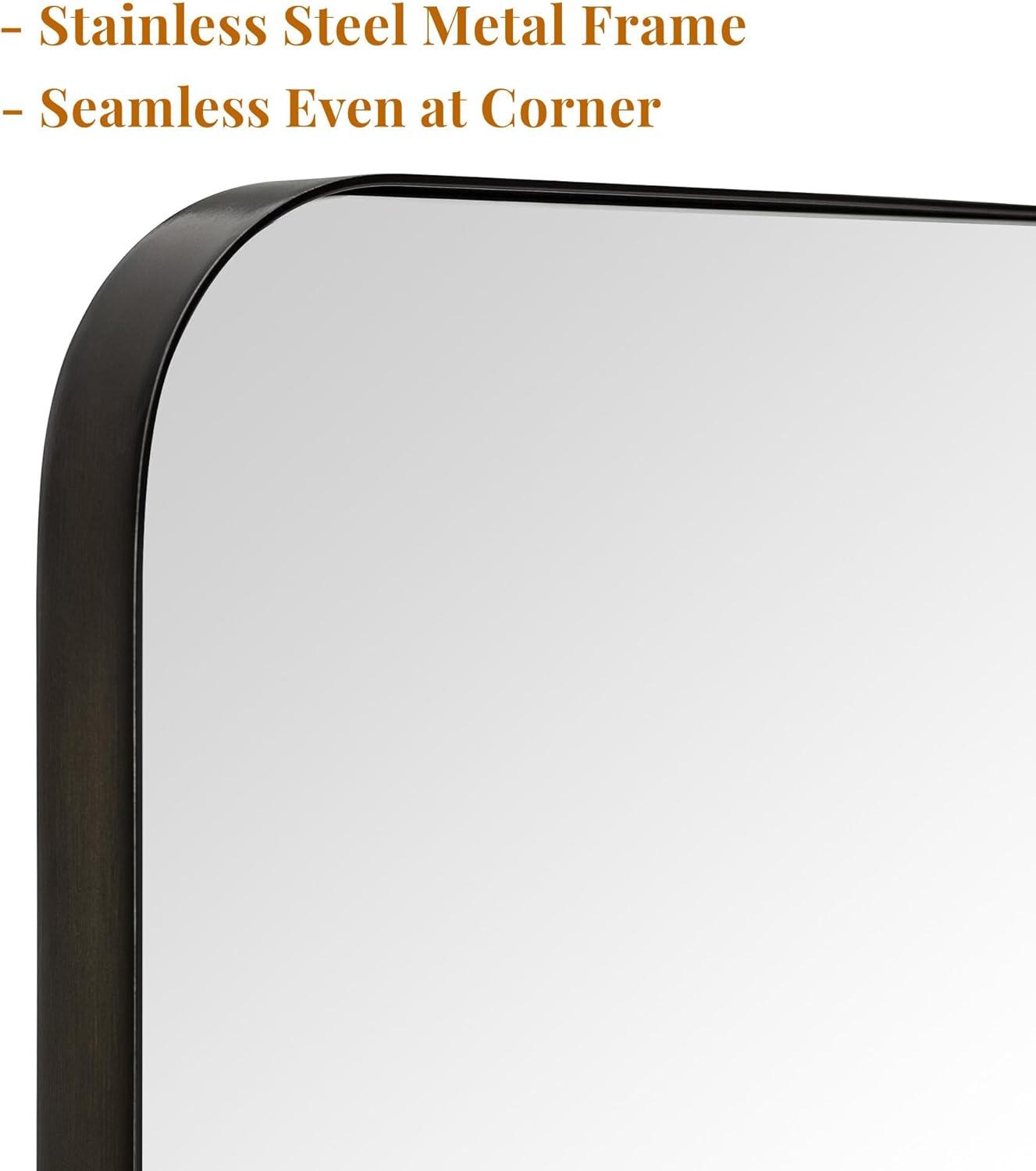 Kengston Modern & Contemporary Rectangular Bathroom Vanity Mirrors