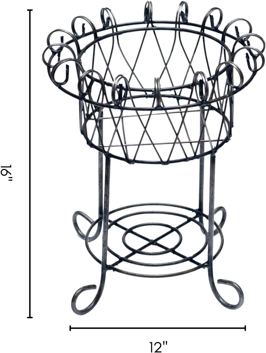 Rustic Arrow 'French' Wrought Iron Planter