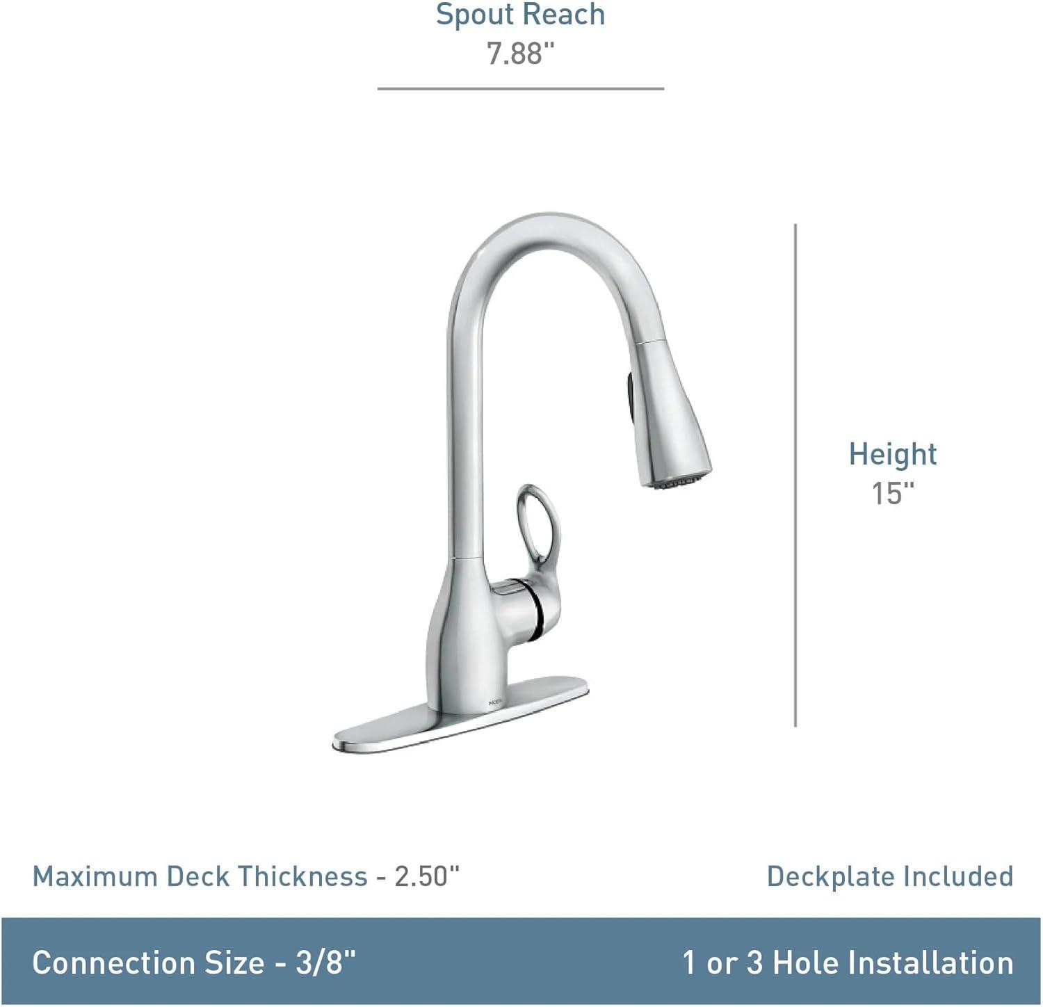 Kleo Single Handle Kitchen Faucet with Duralock and Reflex