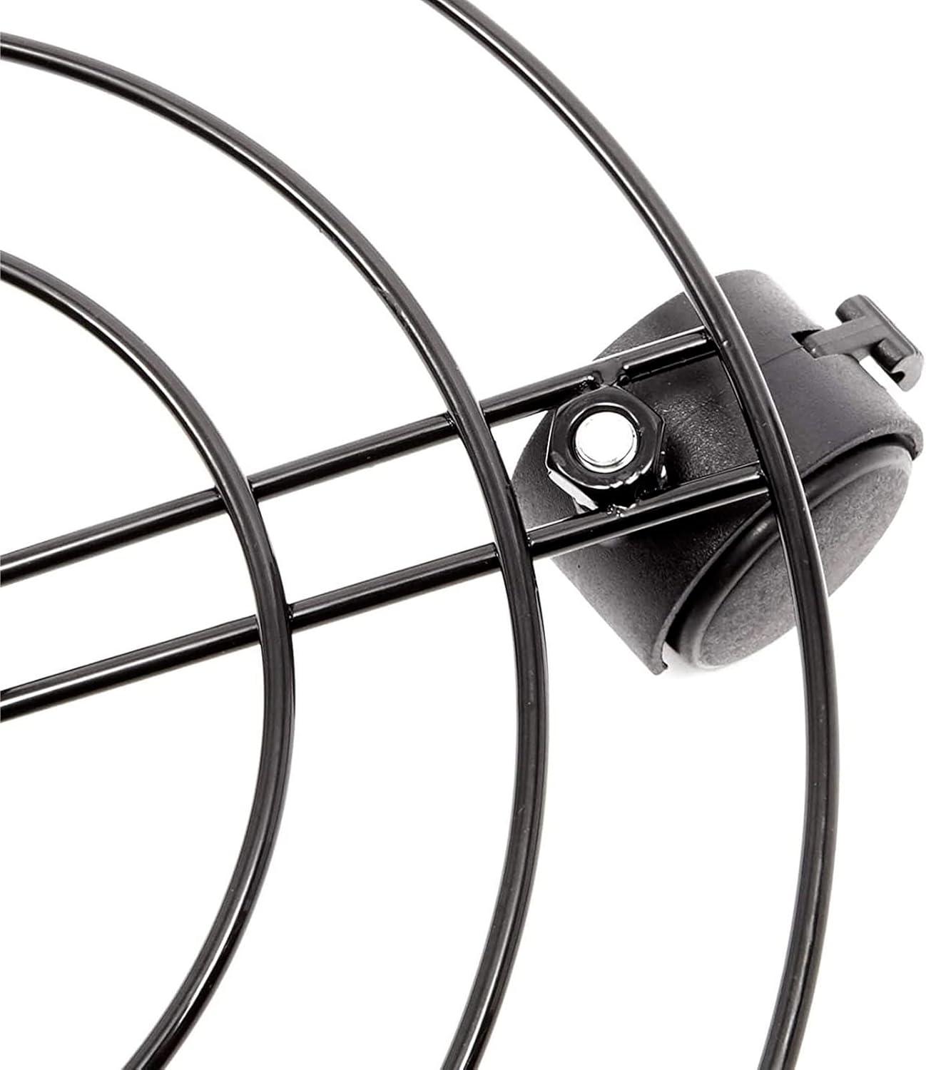 Bright Creations 4 Pack Metal Rolling Plant Stand, Planter Caddy with Wheels for Indoor and Outdoor Pots (10.6 Inches)