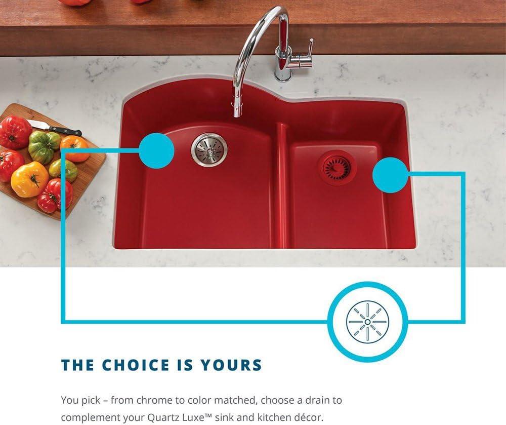 Quartz Luxe 33" L x 19" W Double Basin Undermount Kitchen Sink