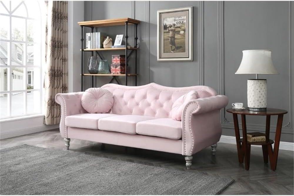 Hollywood 82'' Velvet Sofa