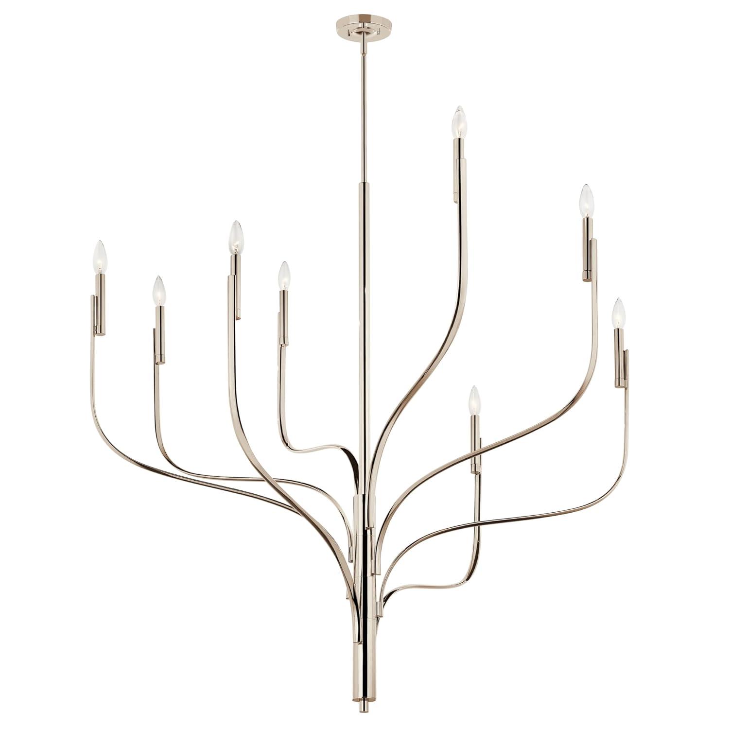 Kichler Lighting - Livadia - 8 Light Chandelier-47.75 Inches Tall and 47.75