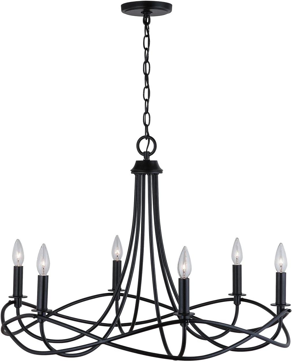 6 - Light Dimmable Classic / Traditional Chandelier