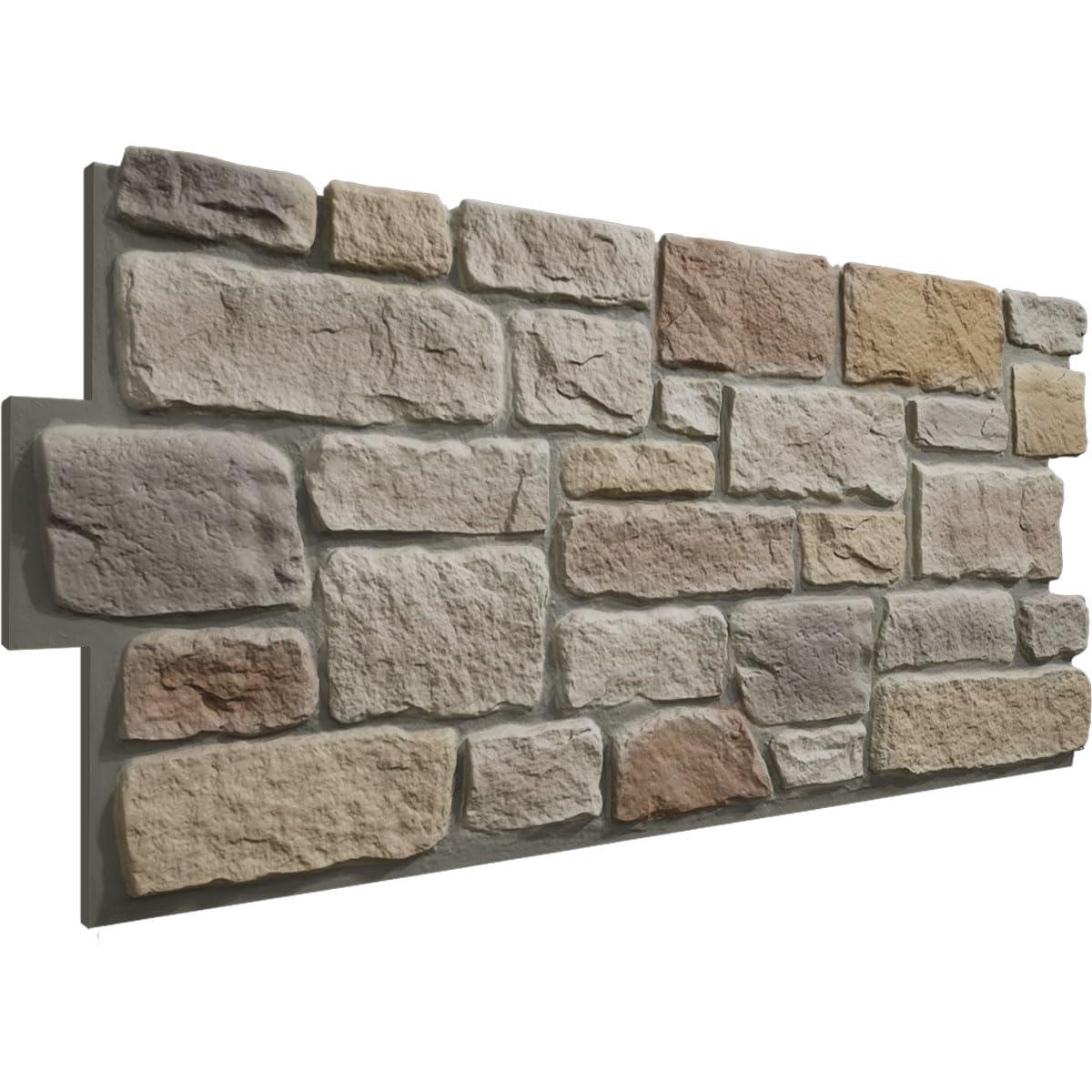 Ekena Millwork EverStone Cobblestone Faux Stone Panel