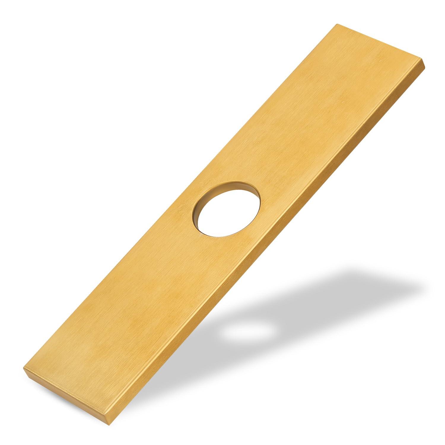 iVIGA VCC06G iVIGA 10" Sink Faucet Hole Cover Deck Plate