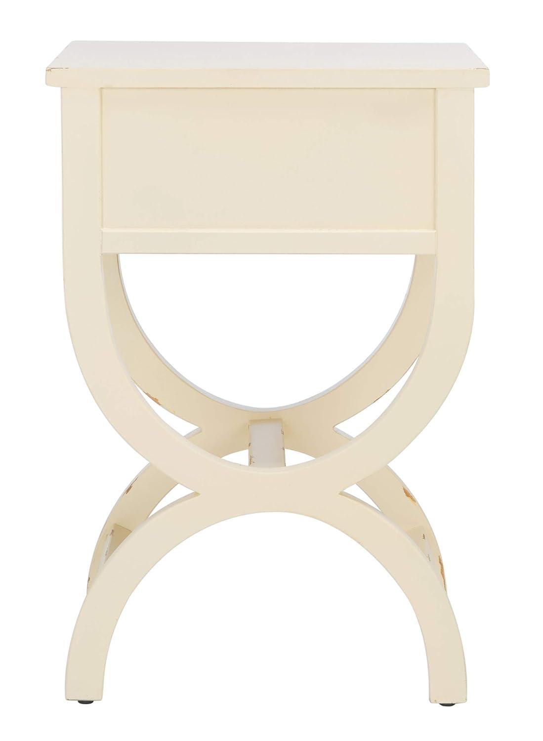Floris End Table With Storage