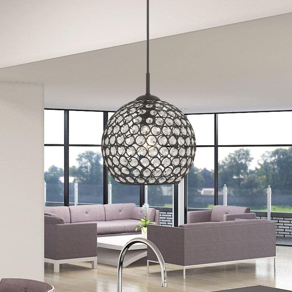 Livex Lighting Cassandra 1 - Light Pendant in  Brushed Nickel