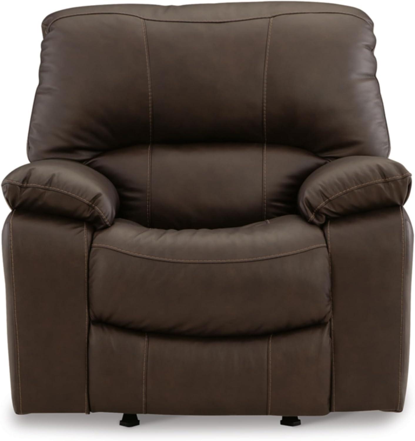 Ashley Furniture Leesworth Dark Brown Power Recliner