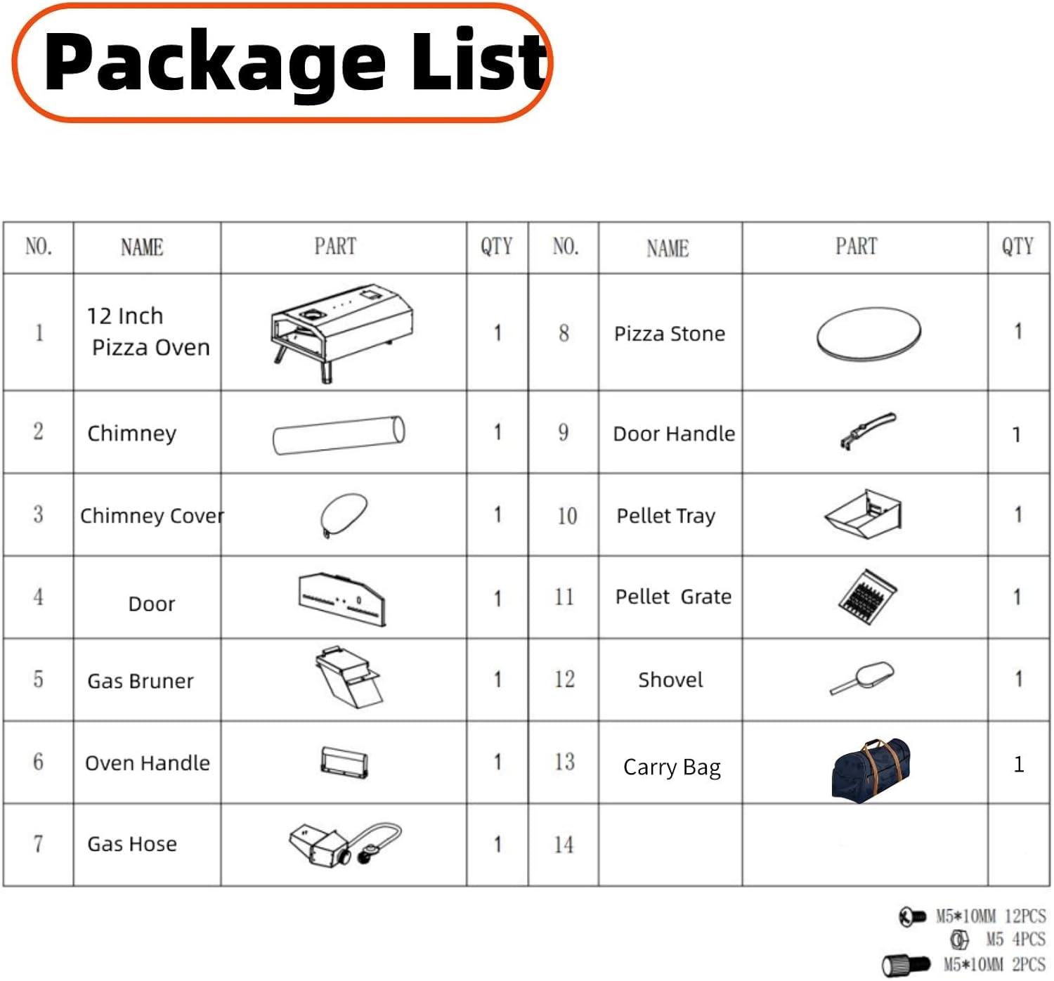 VEVOR VEVOR Stainless Steel Free Standing Pizza Oven