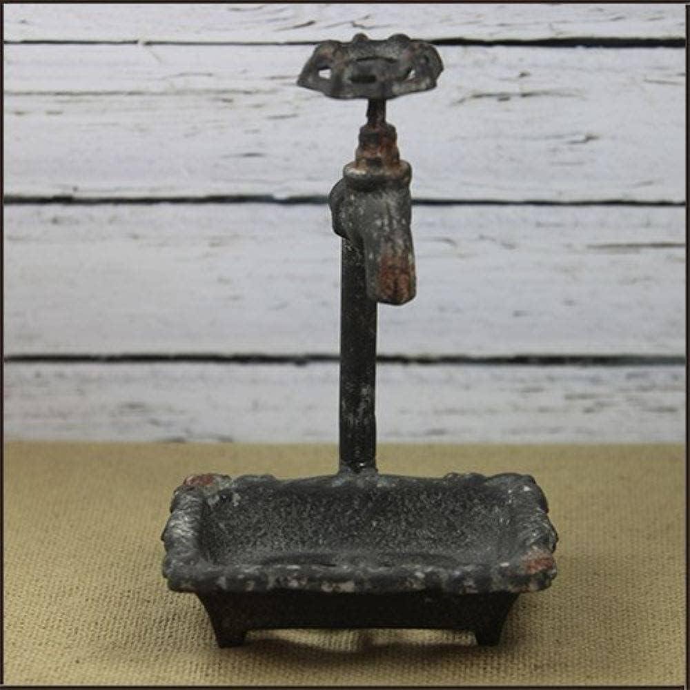 Colonial Tin Works Old Fashioned Water Faucet Bathroom or Kitchen Sink Soap Dish