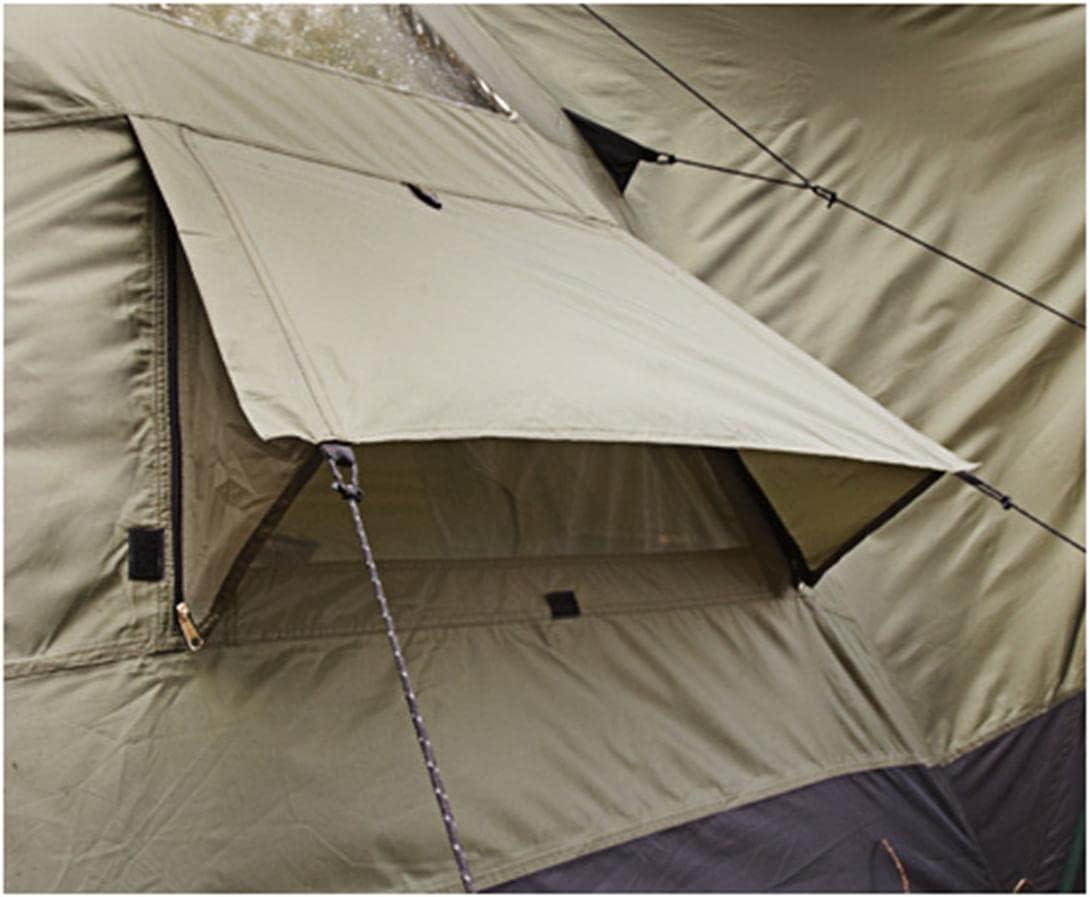 Green 14' x 14' Polyester Teepee Tent with Vestibule
