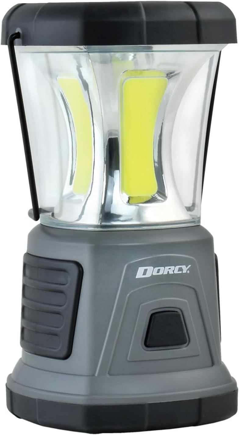 Dorcy 2000 Lumen Black and Gray LED Camping Lantern