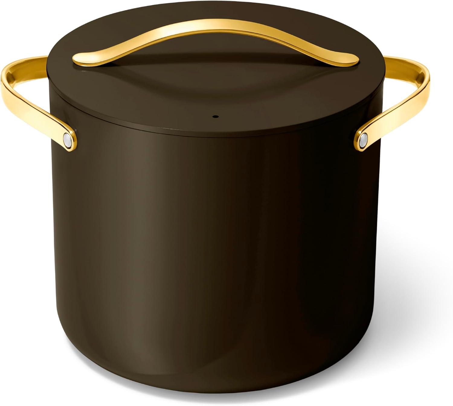 Caraway ® Cookware Plus Cream Stock Pot with Lid