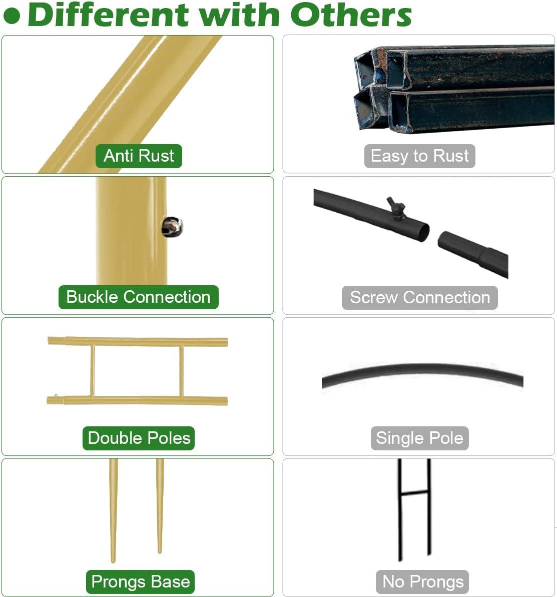 Garden Arch 7.2 Feet Wide By 9.2 Feet High