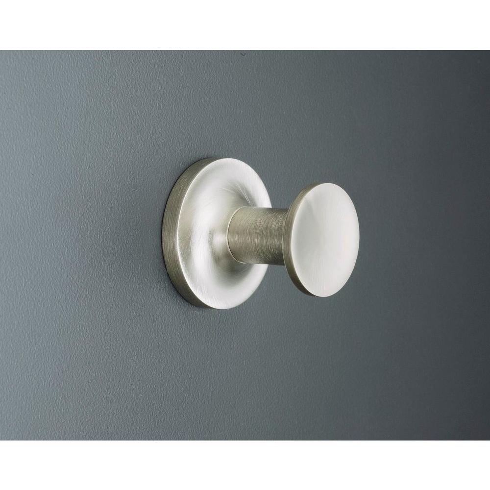 Purist® Wall Mounted Round Bathroom Robe Hook, Towel Hook, Clothing Hook
