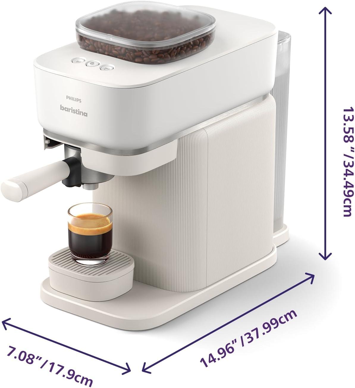 Philips Baristina Milky White Espresso Machine