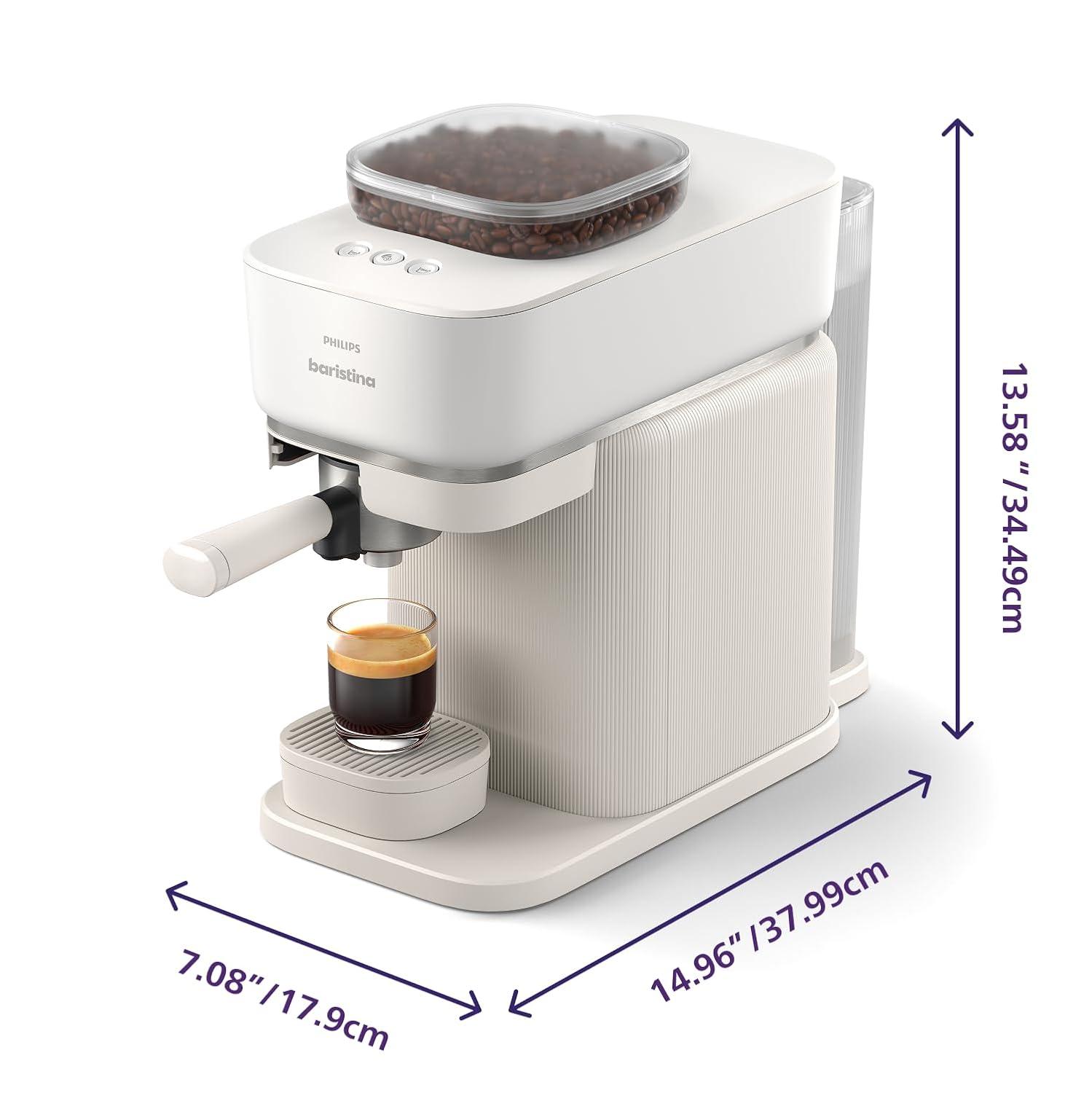 Philips Baristina Milky White Espresso Machine