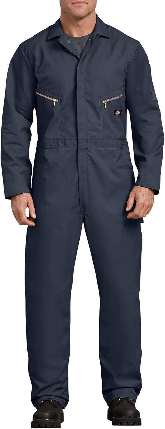 Dickies Mens and Big Mens Deluxe Blended Long Sleeve Coveralls