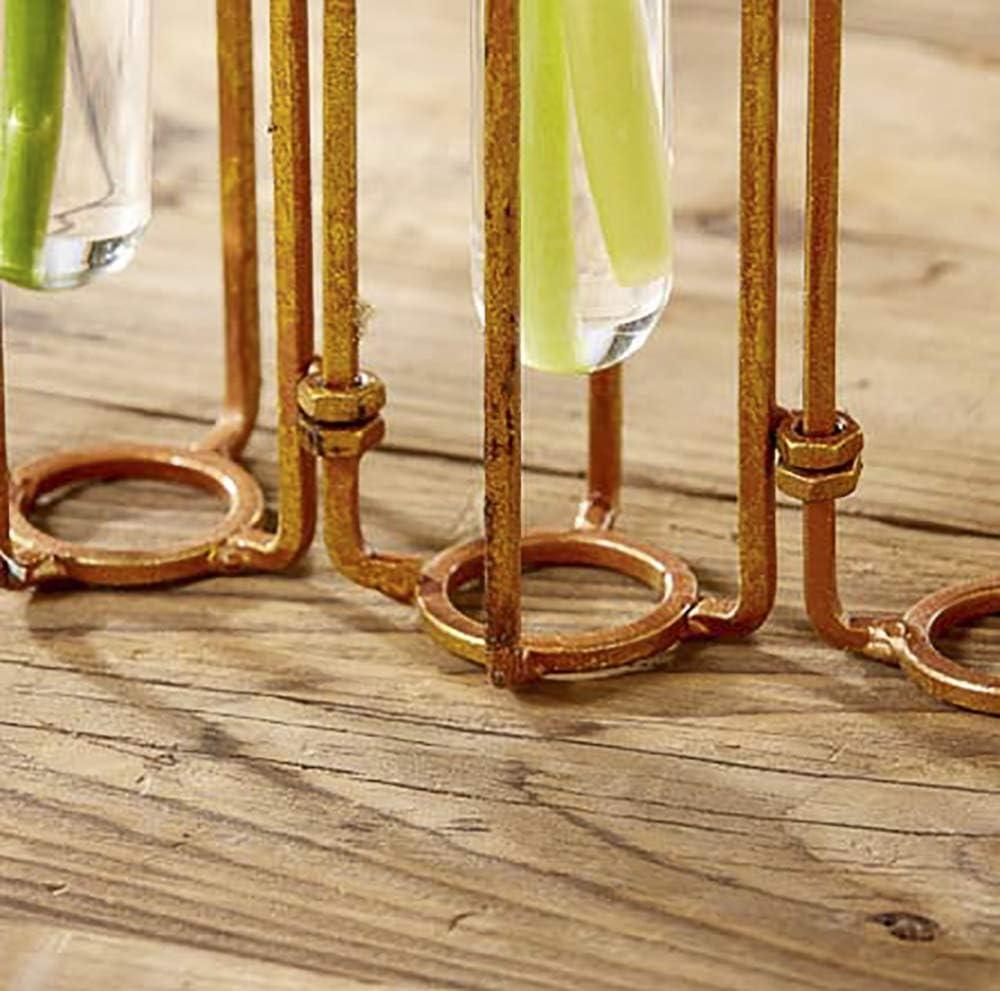 Two's Company Set of 10 Hinged Flower Vases