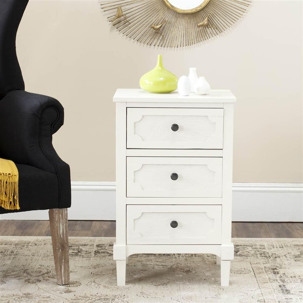 Rosaleen Three Drawer Side Chest - Safavieh