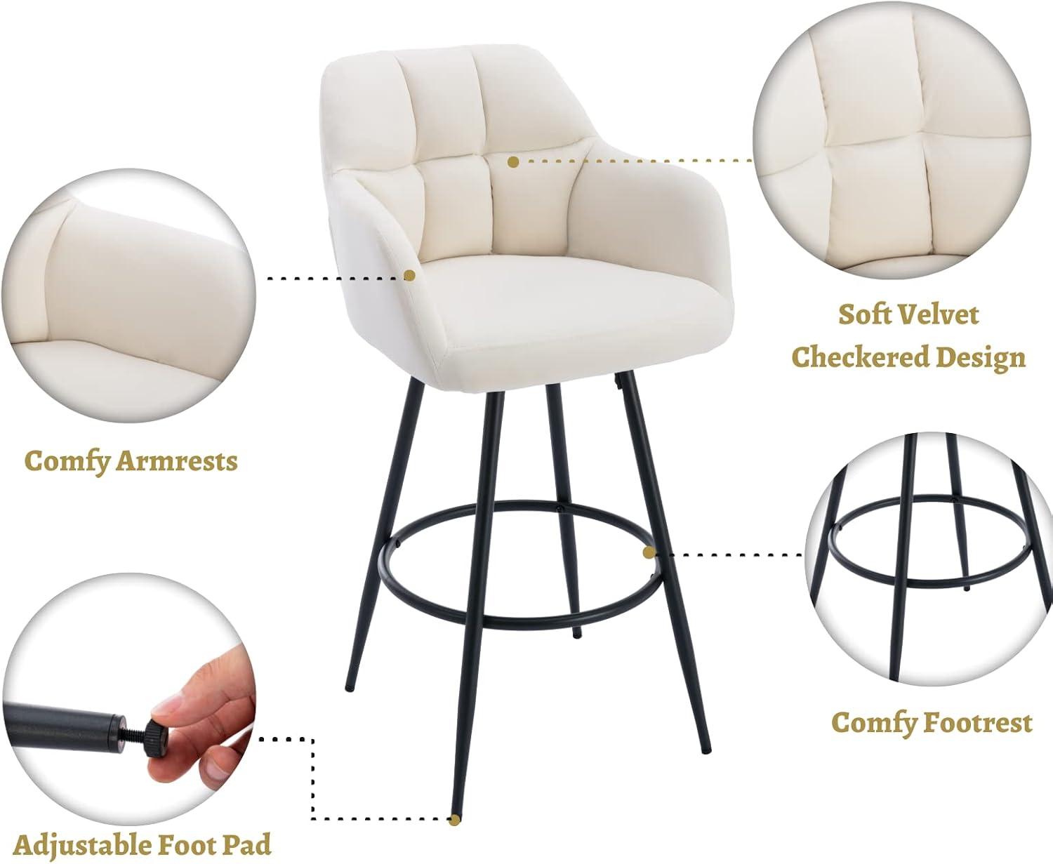 Irelyn PU Upholstered 30'' Bar Stool