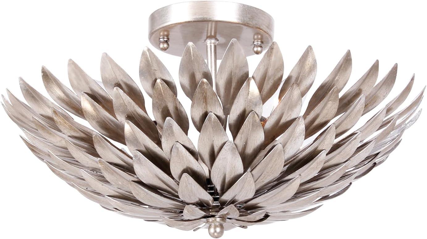 Crystorama Lighting - Four Light Ceiling Mount - Ceiling Mount - Broche - Four