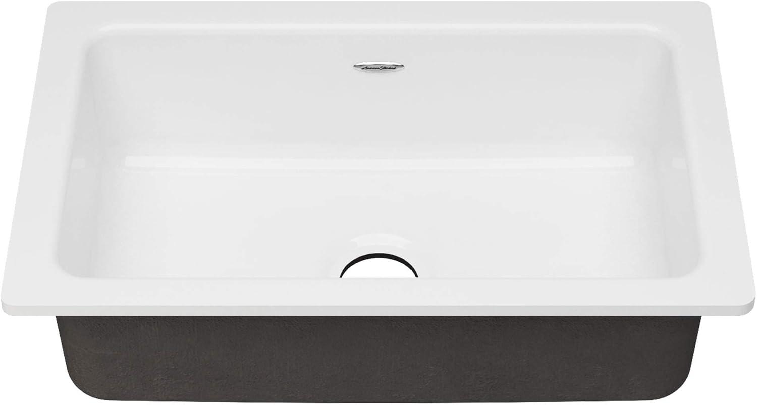 Delancey 30'' L Undermount Single Bowl Cast Iron Kitchen Sink