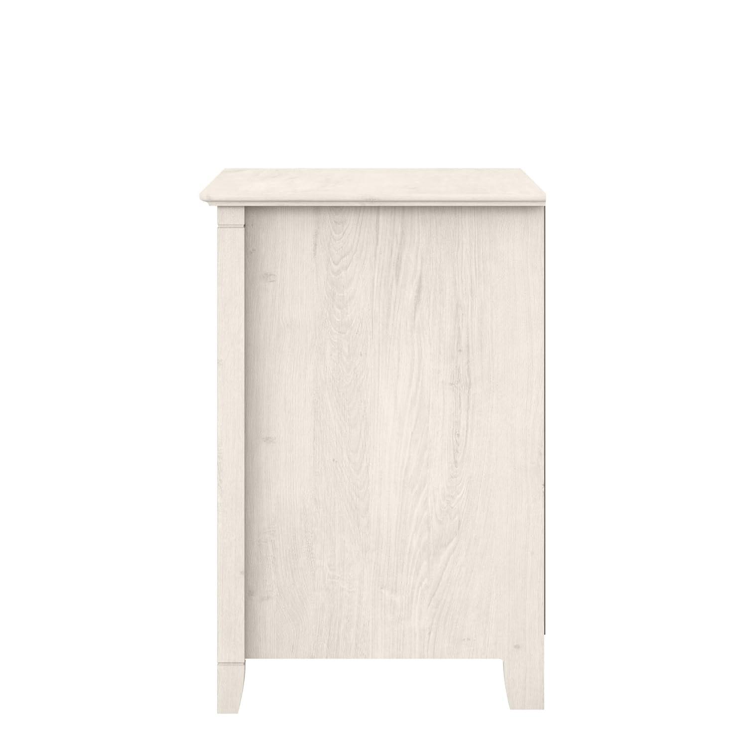 Rosalind Wheeler 2 Drawer Lateral File Cabinet In Linen Oak | Document Storage For Home Office | Accent Chest With Drawers