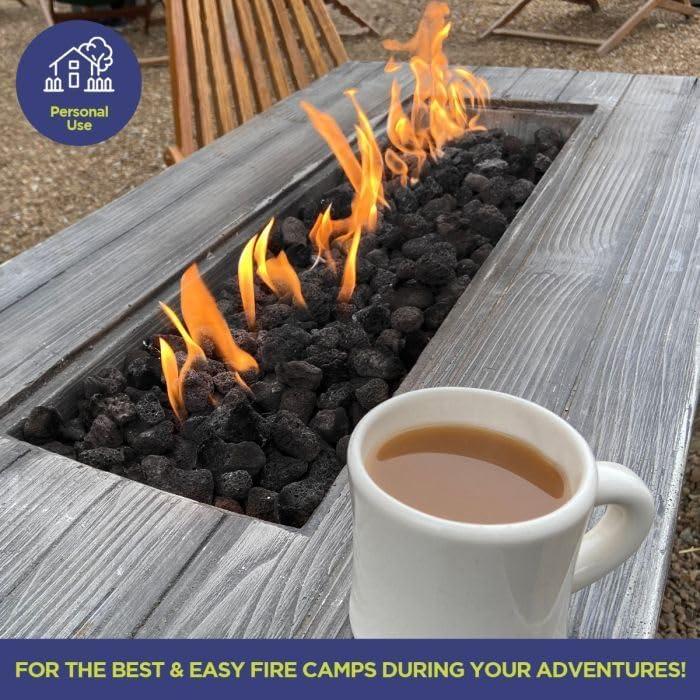 American Fireglass Lava Rock - 10 lbs.