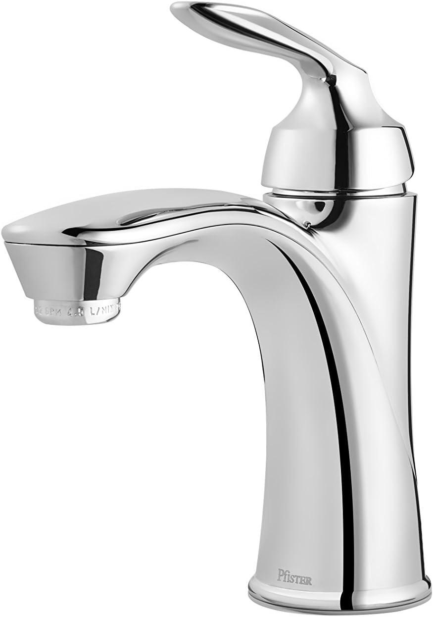 Avalon Single Hole Bathroom Faucet with Drain Assembly