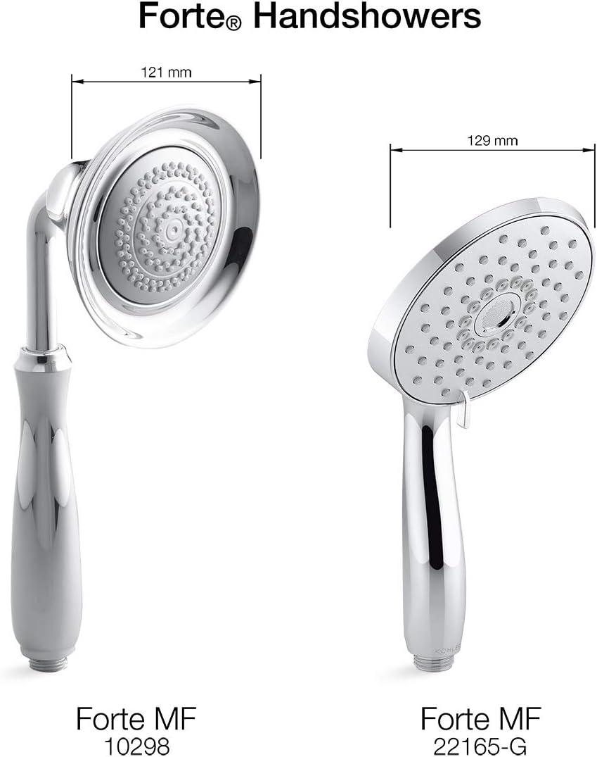 Forte 2.5 gpm Multifunction Handshower with Katalyst Air-Induction Technology