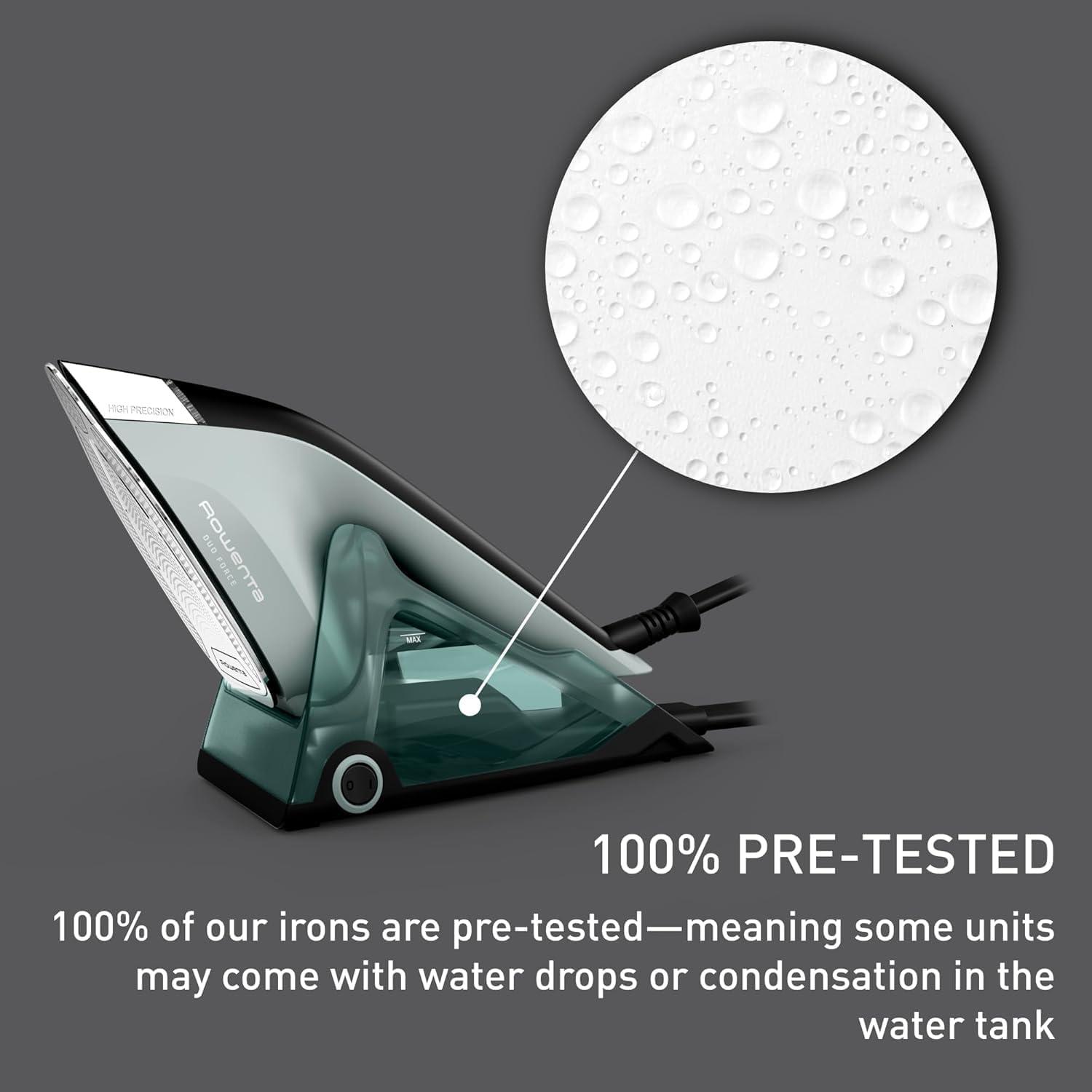 Rowenta Duo Force | 2-in-1 Steam Iron and Clothes Steamer | Versatile and Efficient Garment Care