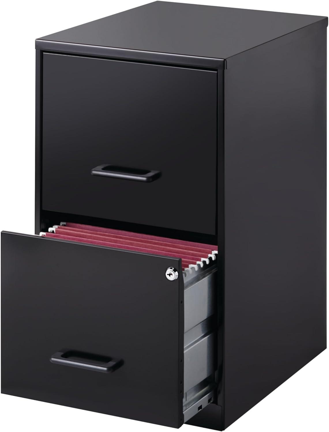 Soho 14.3'' Wide 2 -Drawer Steel File Cabinet