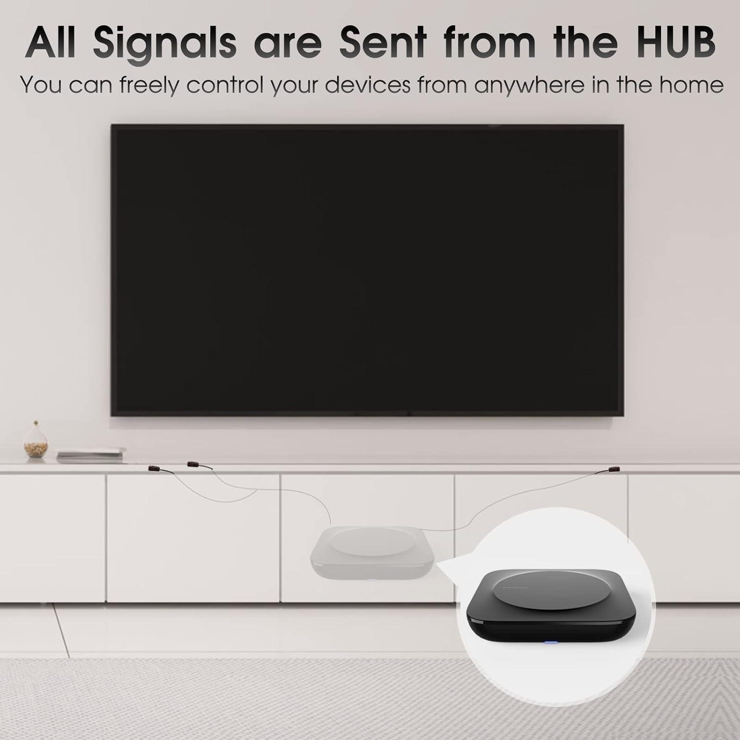 SofaBaton X1 Universal Remote with Hub Compatible with Alexa for TVs DVDs