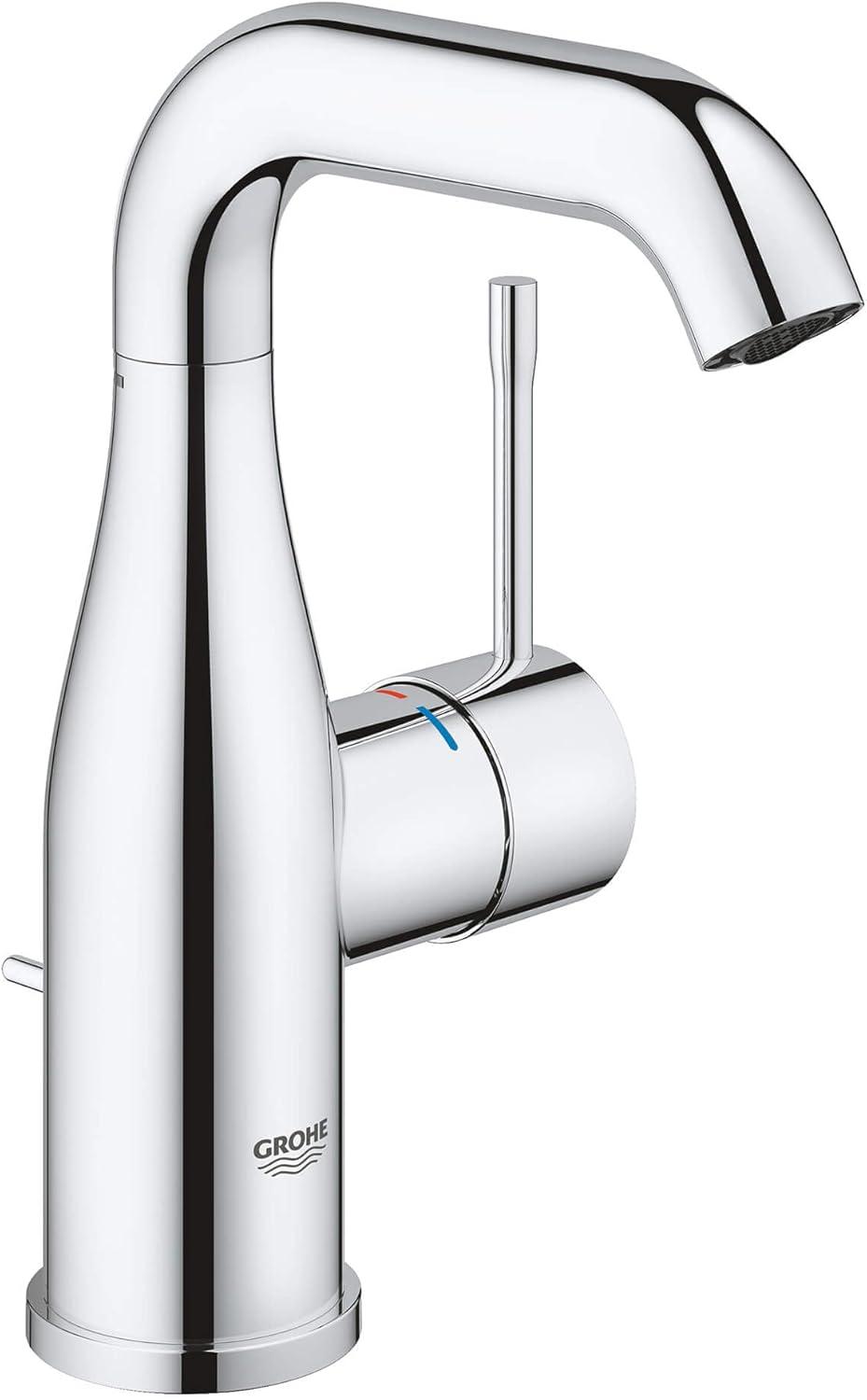 Grohe  Essence M-Size Bathroom Faucet with Swivel Spout StarLight Chrome Polished