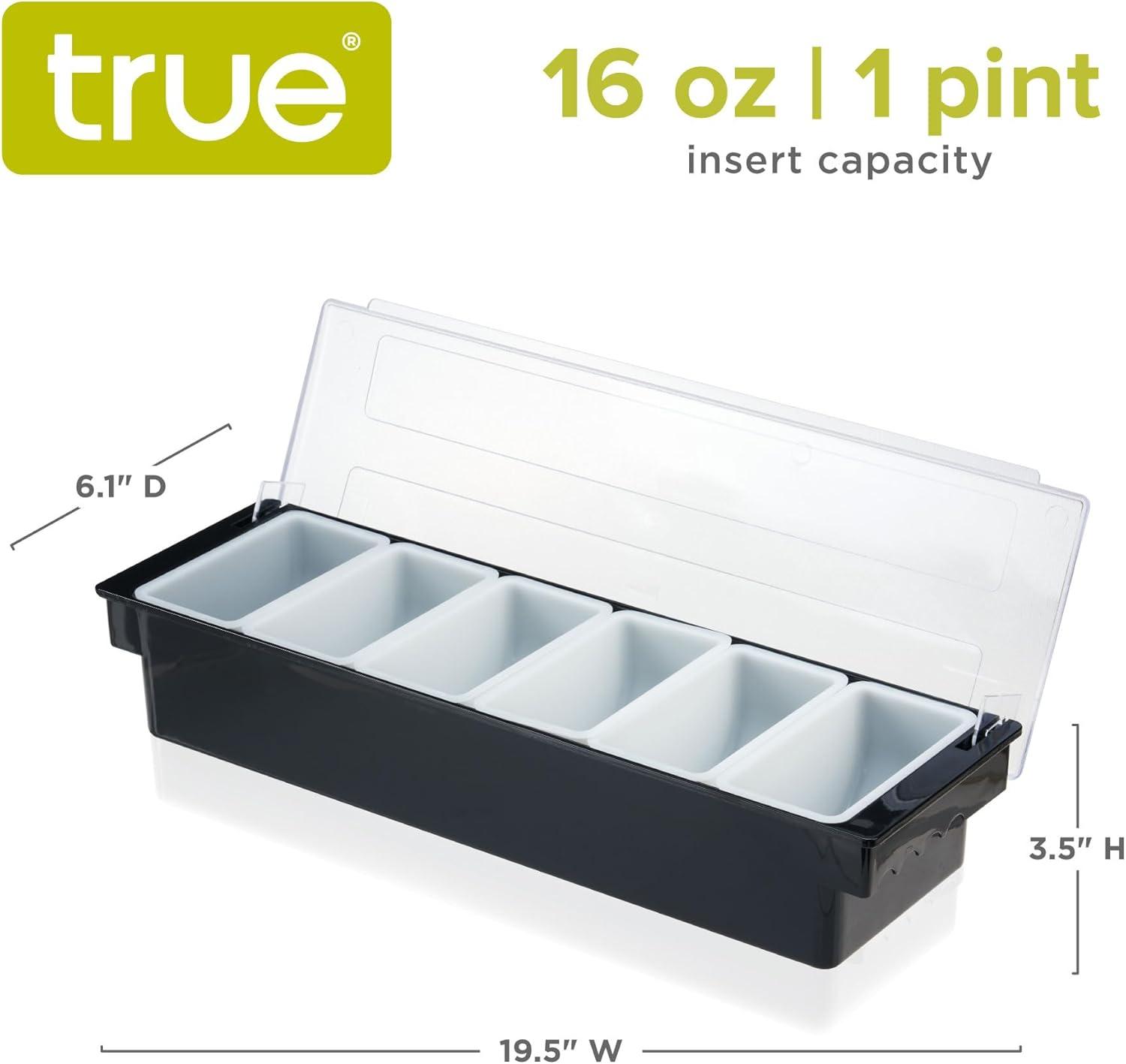 Garnish Caddy 6-Compartment Bar Tray