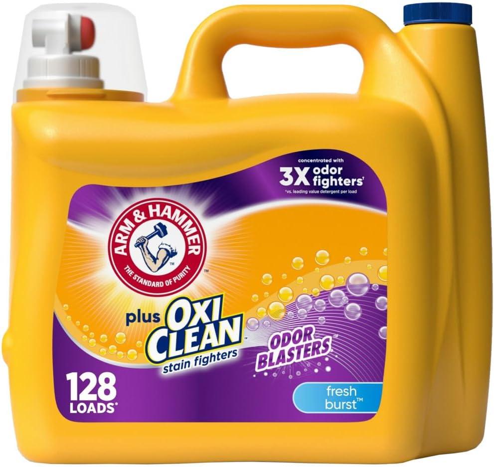 Arm Hammer Plus OxiClean Odor Blasters Liquid Laundry Detergent