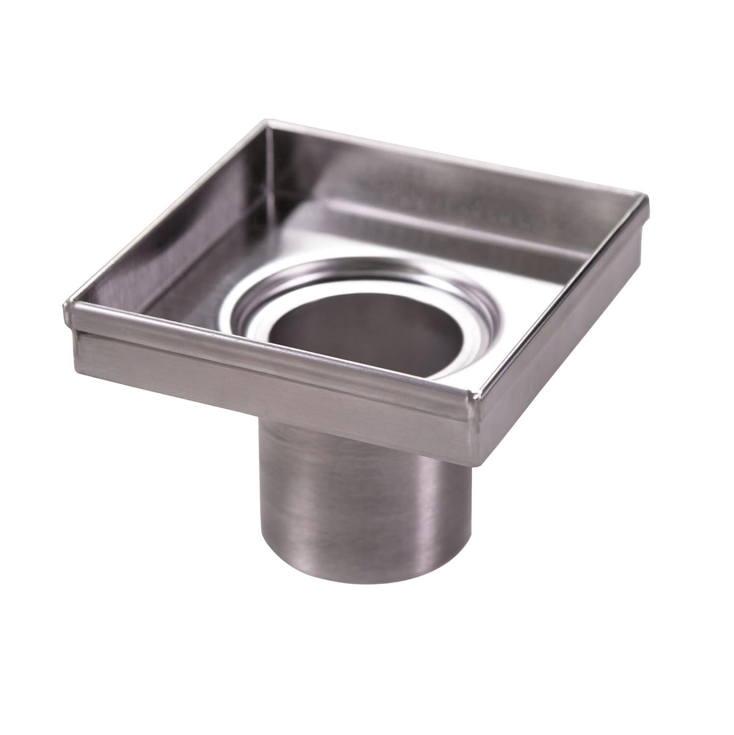 Design House 542852-SS Grid Shower Drain