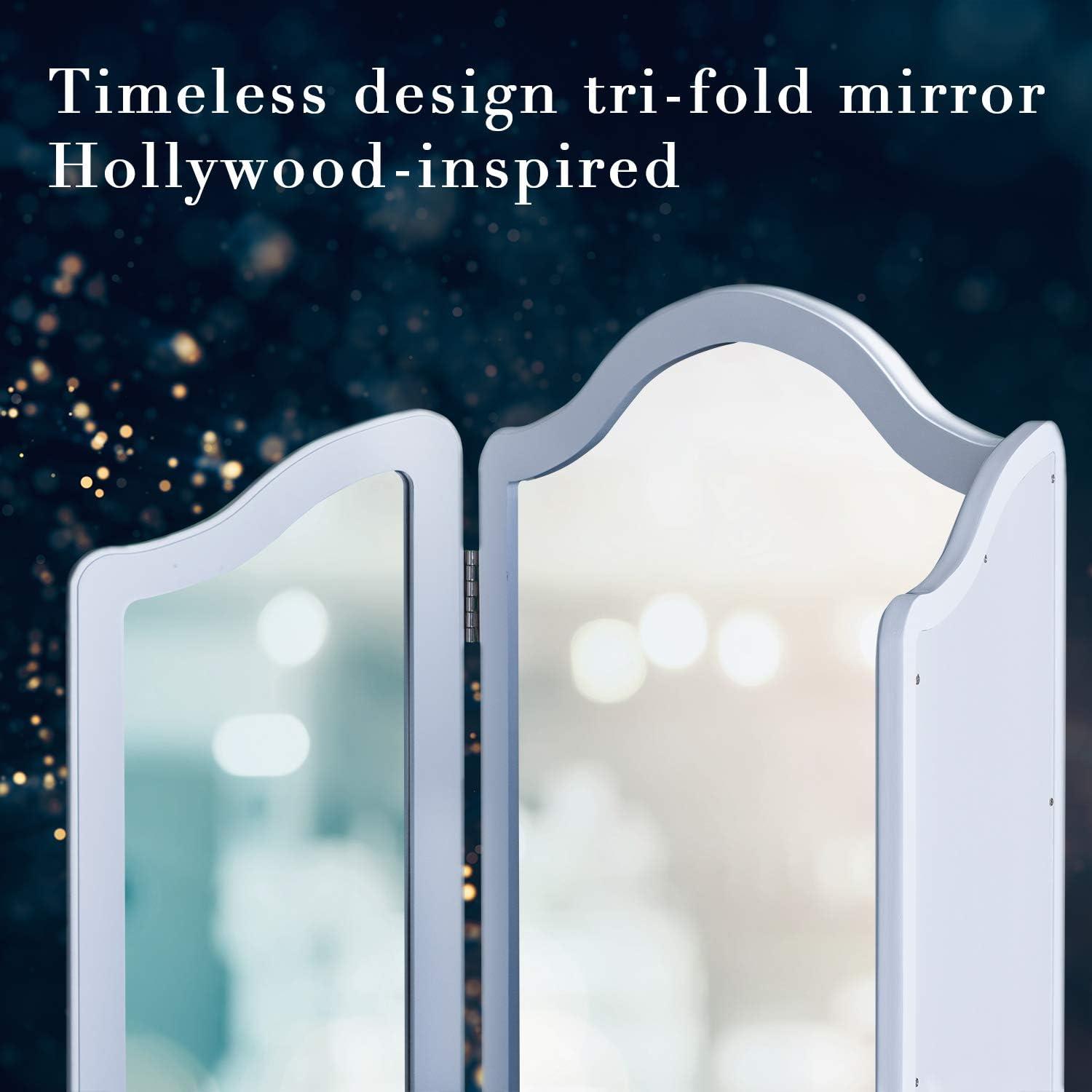 LUXFURNI Flat Floor Mirror