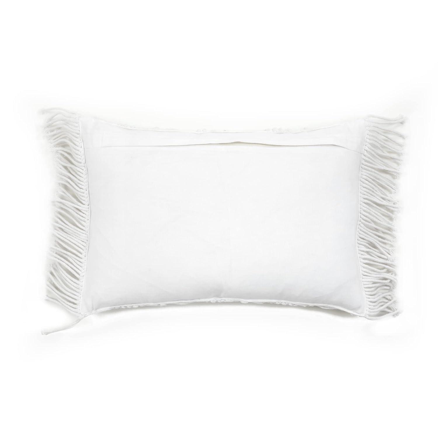 Lush Decor 100% Cotton Lumbar Rectangular Pillow Cover | Wayfair