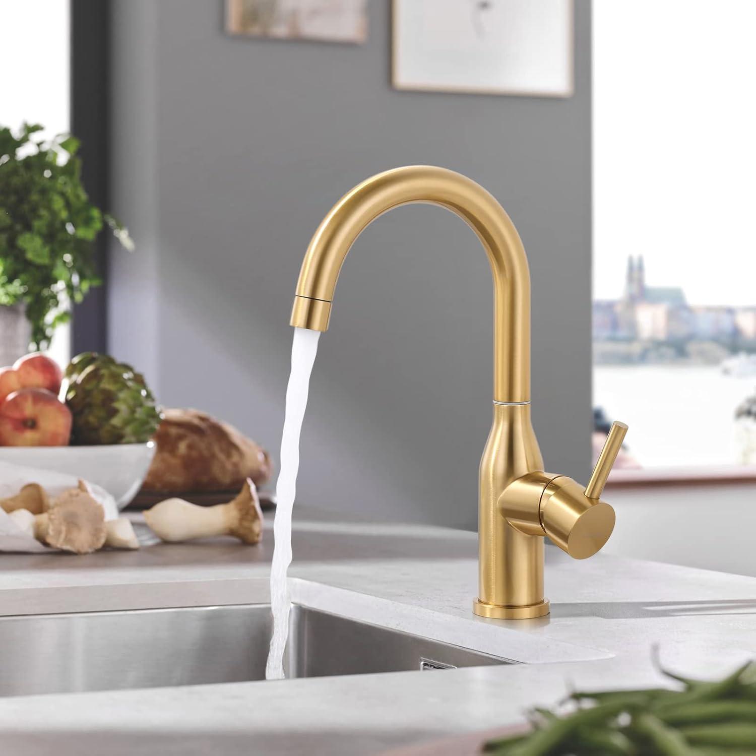 Single-Hole Single-handle Bathroom Faucet