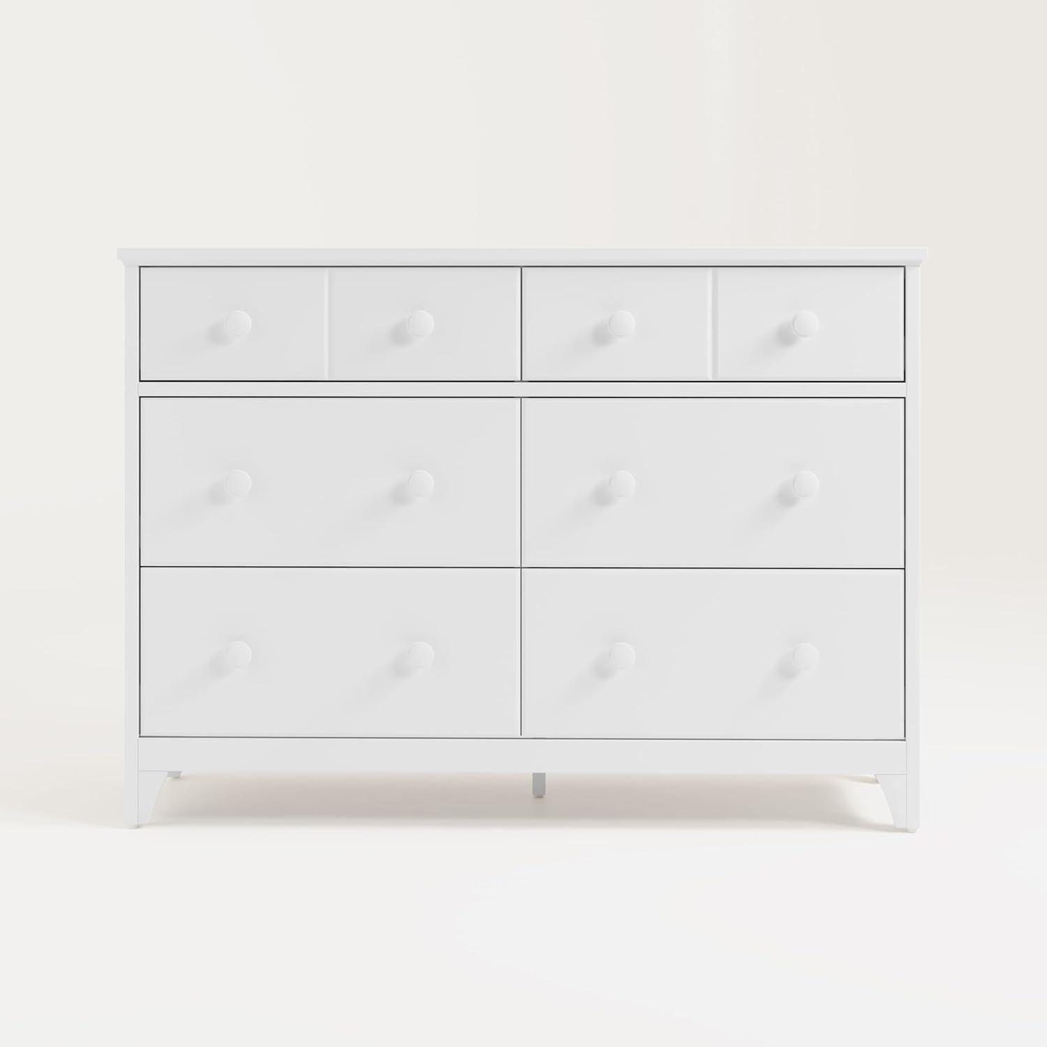 Moss 6 Drawer Double Dresser